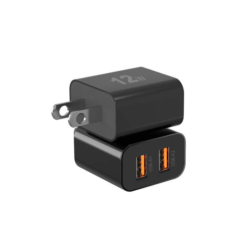 Chargers & Adapters 12W 2-Port USB Wall Charger - Image 2