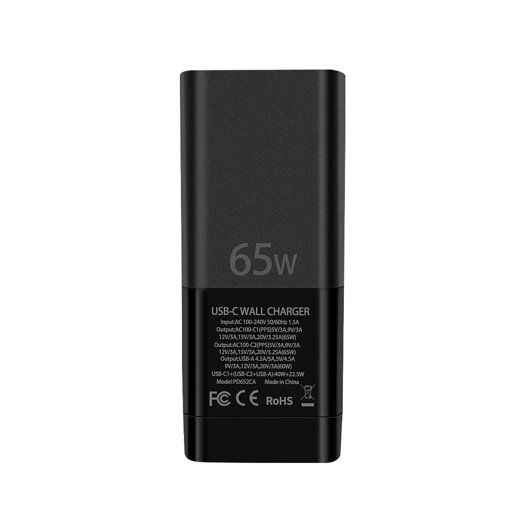 Convertible Plug 65W Super Fast Gan Mobile Charger - Image 2