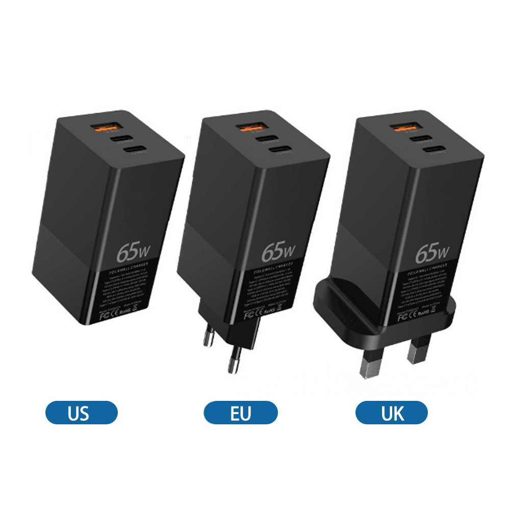 Convertible Plug 65W Super Fast Gan Mobile Charger - Image 3