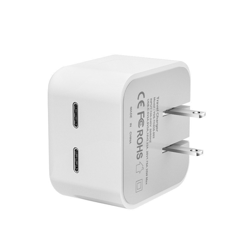 Dual Ports 35W USB-C PD Power Adapter - Image 4