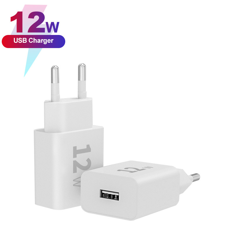 EU PLUG 12W Wall Charger for Phone - Image 3