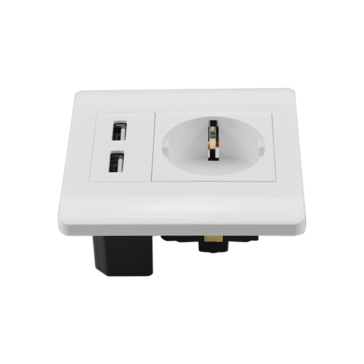 EU plug usb wall socket outlet - Image 5