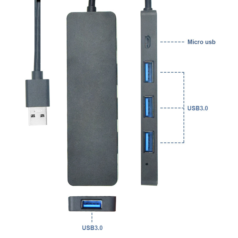 Household USB A TO USB3.0*4 USB Hub Expander - Image 4