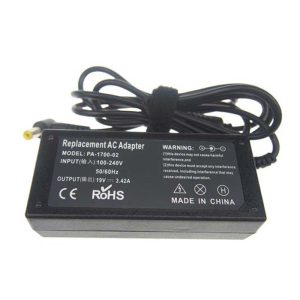 Laptop Charger 19V 3.42A 65W for Toshiba