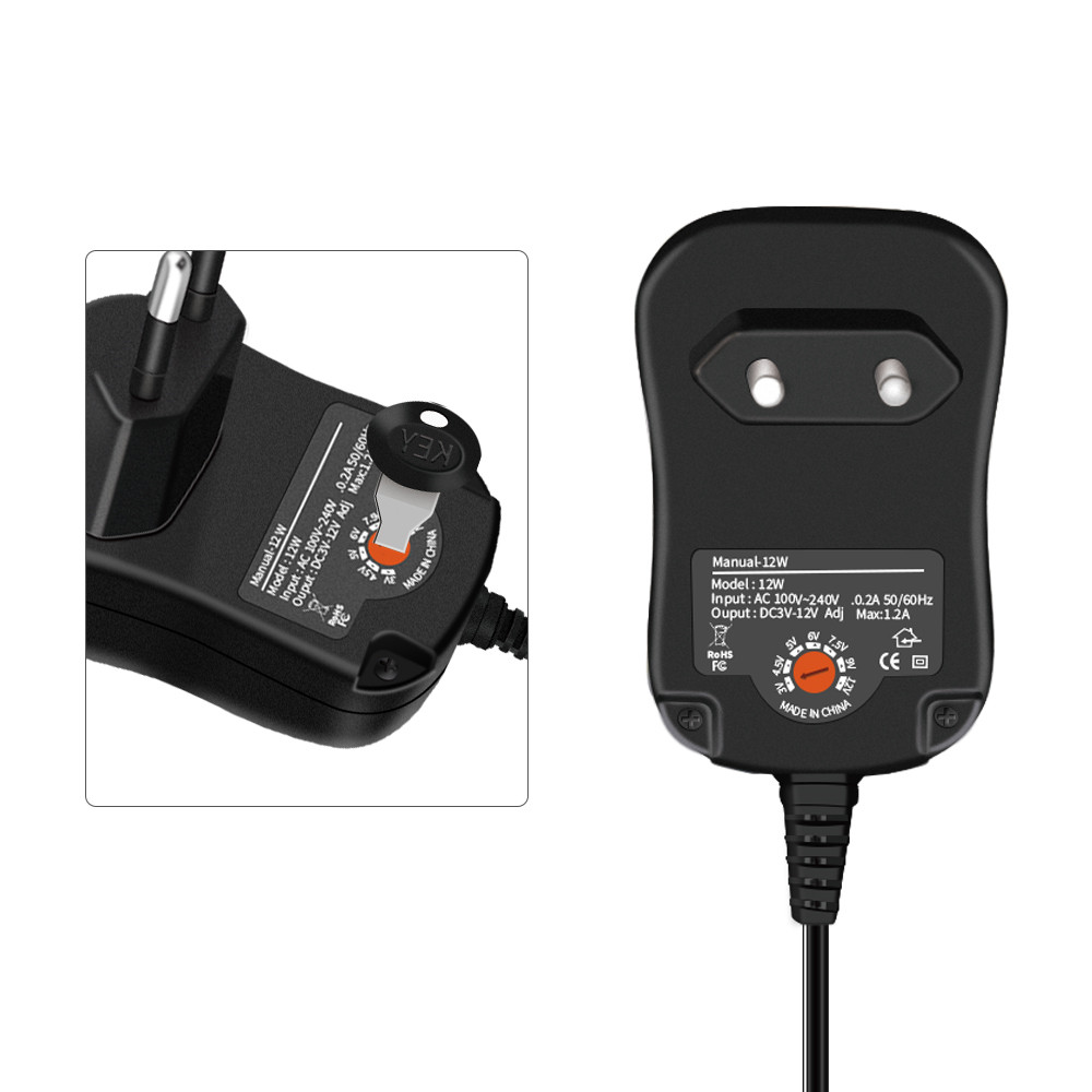 Manual Universal EU Wall Mount Adapter 12W - Image 3