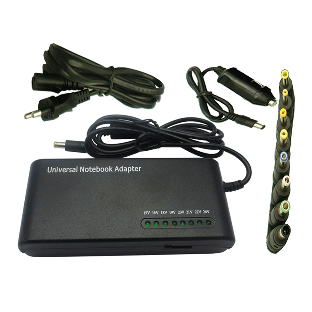 Manual Universal Laptop Home and Car charger 100W - Image 2