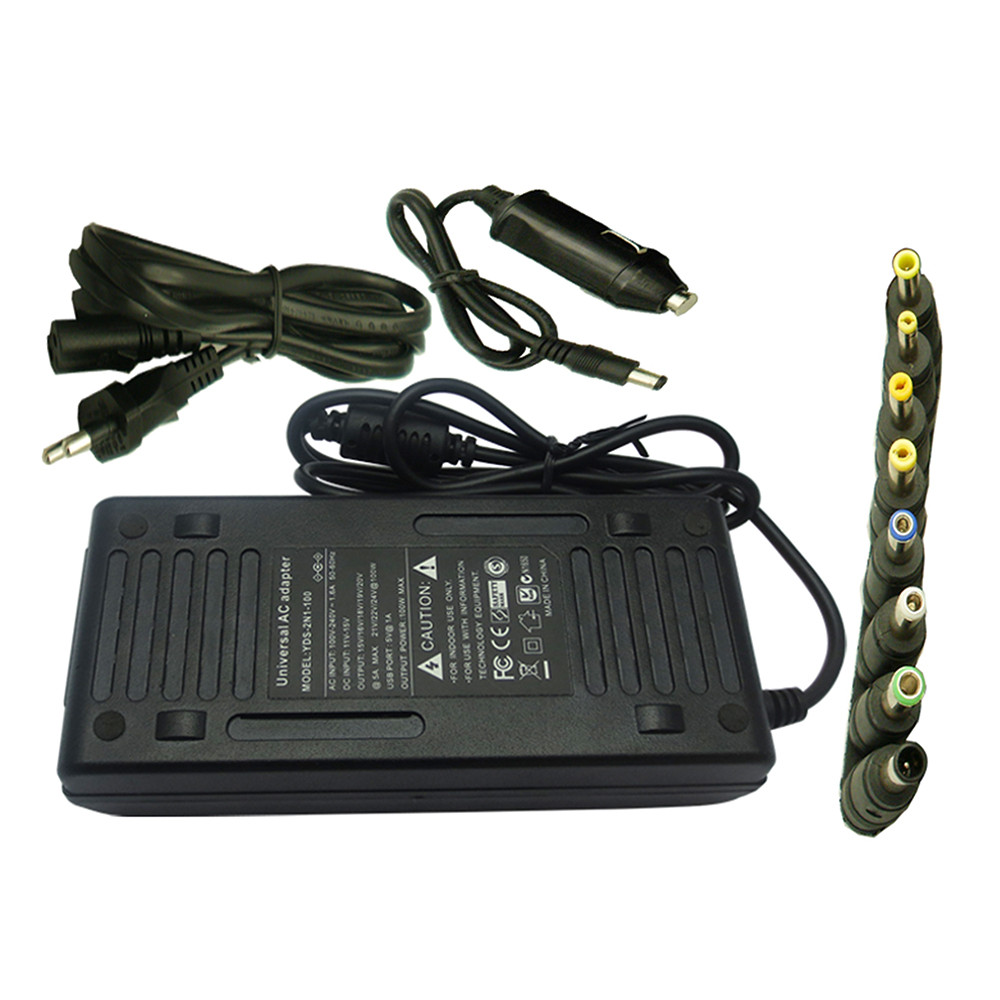 Manual Universal Laptop Home and Car charger 100W - Image 3