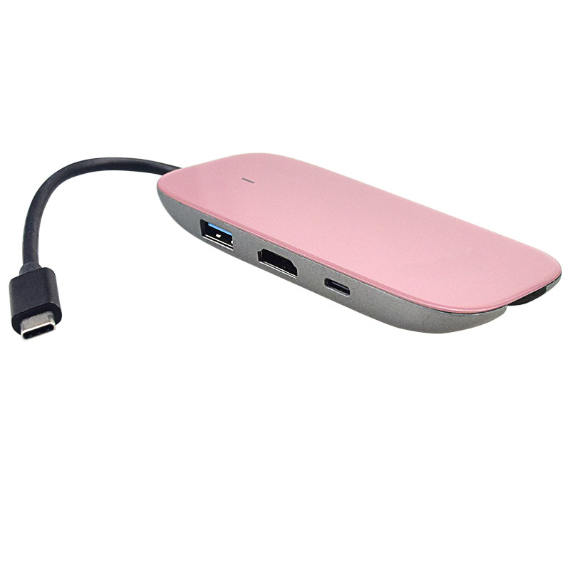 Multifunction Adapter Type-C HUB TO HDMI/SD/TF/USB3.0/PD/LAN - Image 4