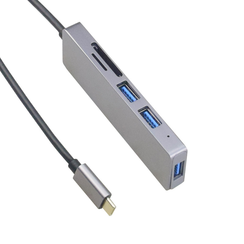 Multiple Support USB3.0 Type-C HUB TO HDMI+SD+TF+USB3.0*2 - Image 2
