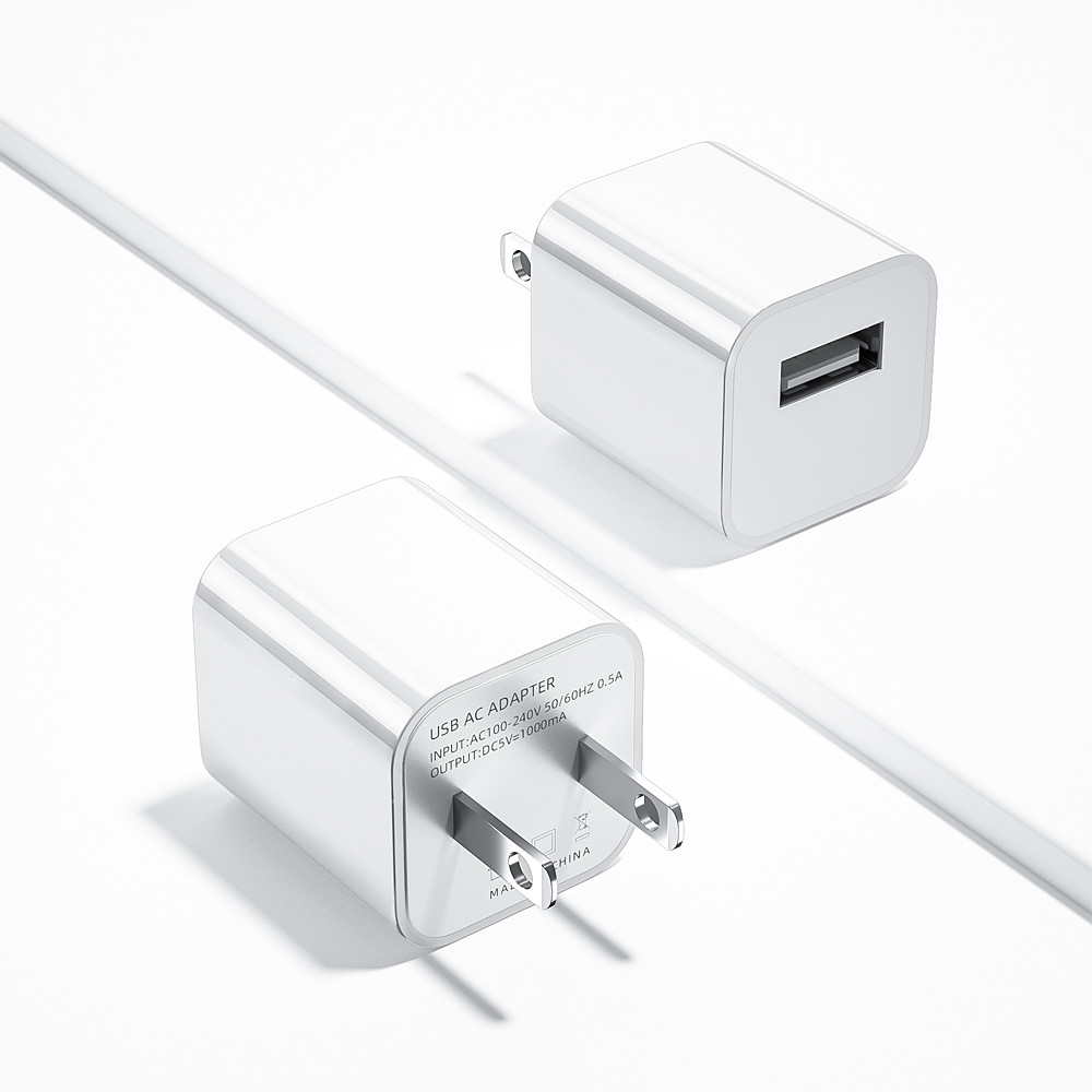 Output 5V/1A Wall 1-Port USB Charger Wall Charger