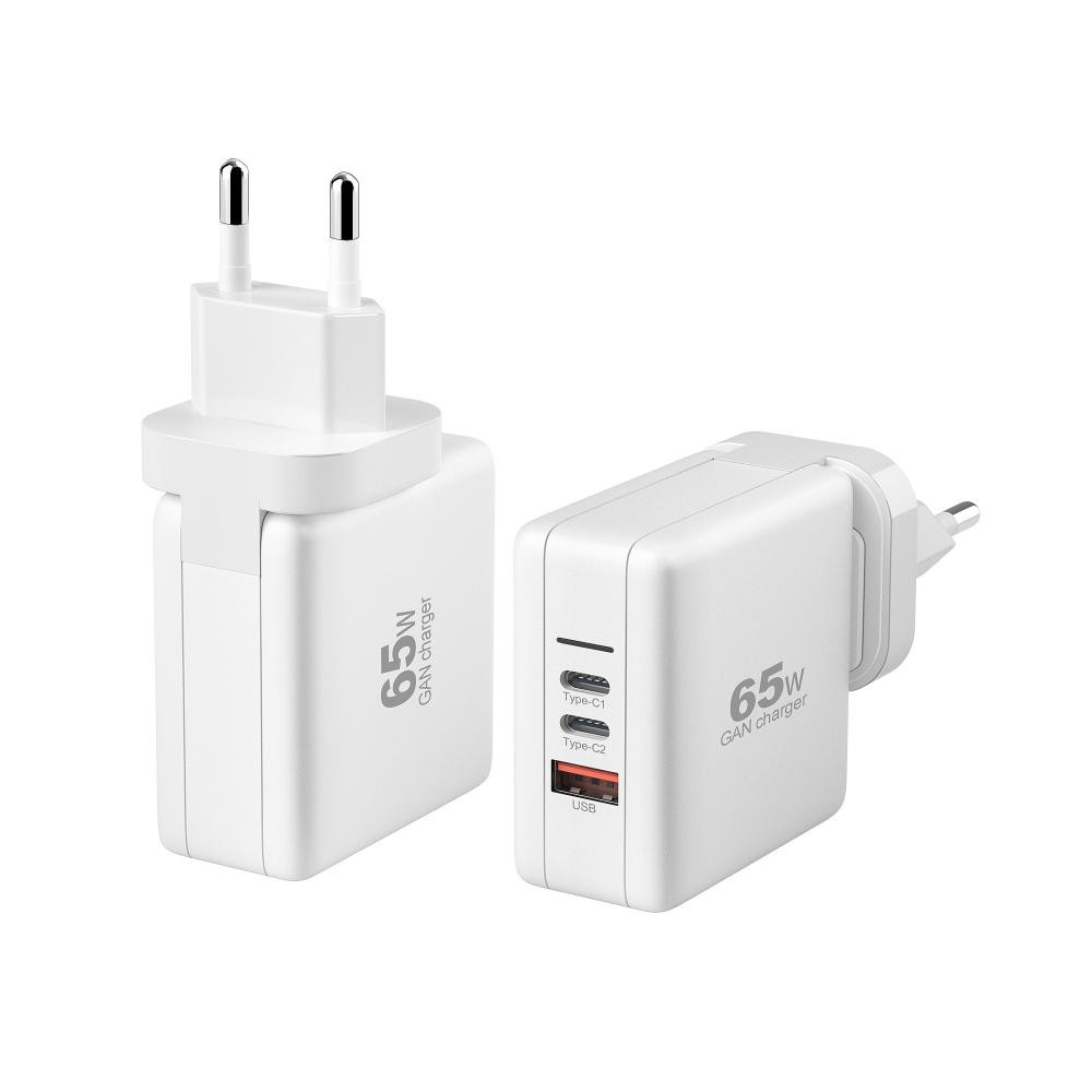 PD 65W 3-Port USBC Quick Charging Wall Charger - Image 6