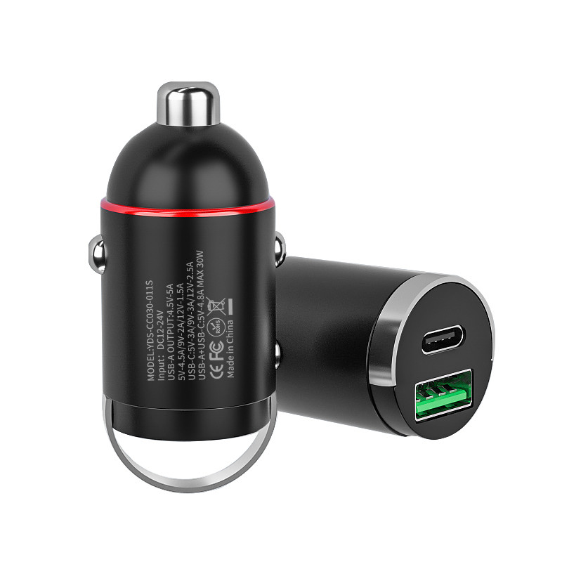 PD30W QC3.0 Fast Car Charger for phone - Image 2