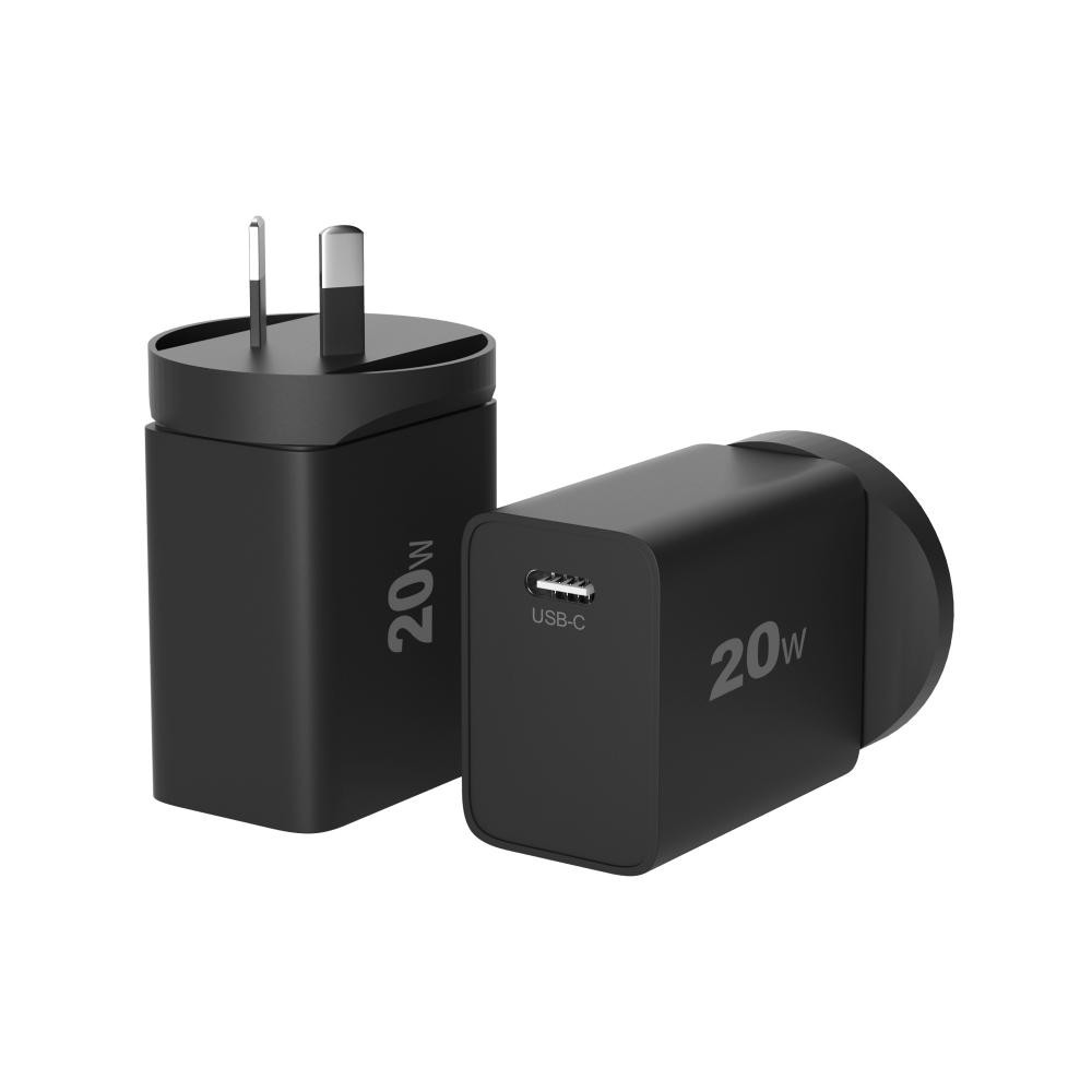 Phone Accessaries QC3.0 Type-C 2-ports USB Wall Charger - Image 4