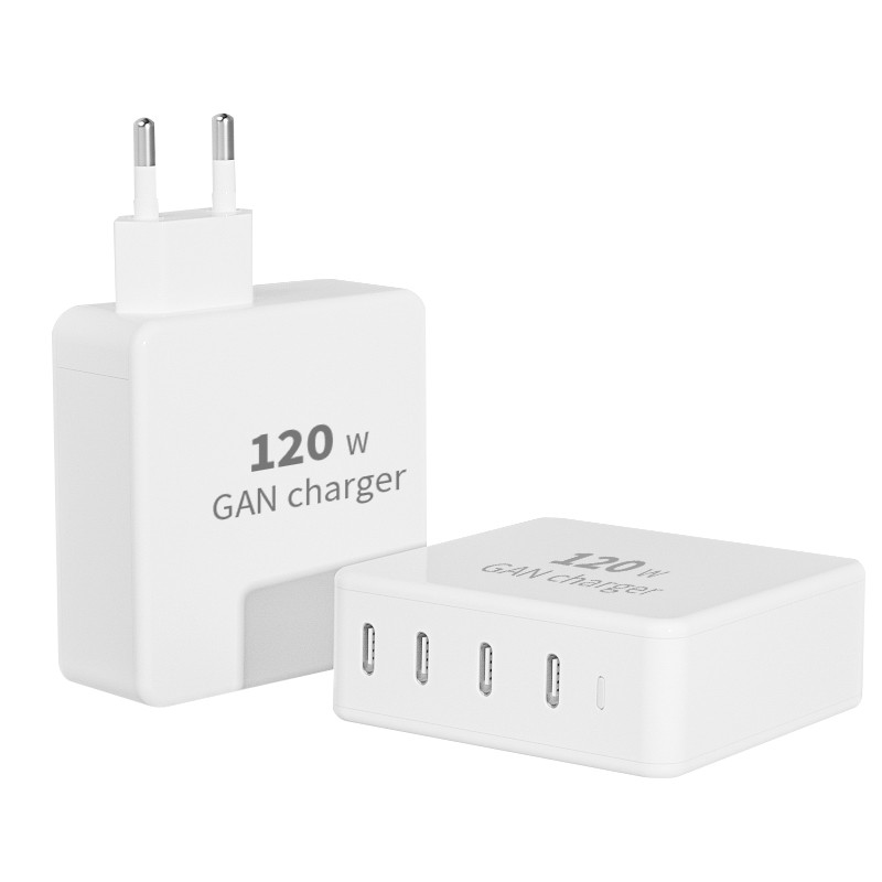 Port of Type-c*4 120W Gan Wall Chargers - Image 2