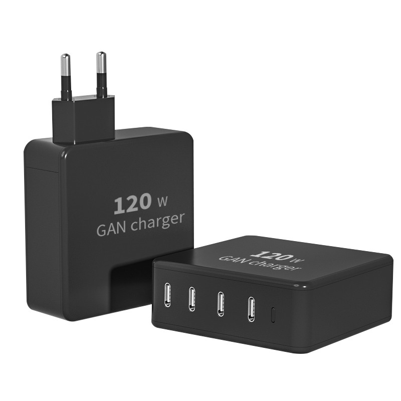Port of Type-c*4 120W Gan Wall Chargers - Image 3
