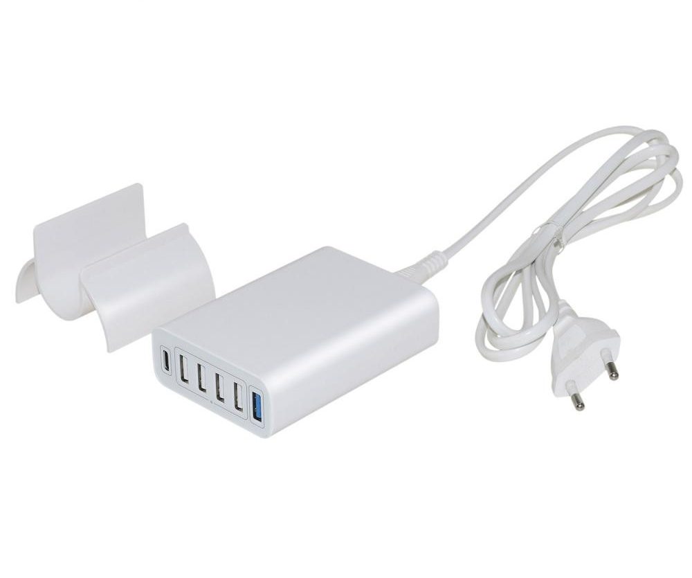 QC3.0 Type C PD 60W Charging Station