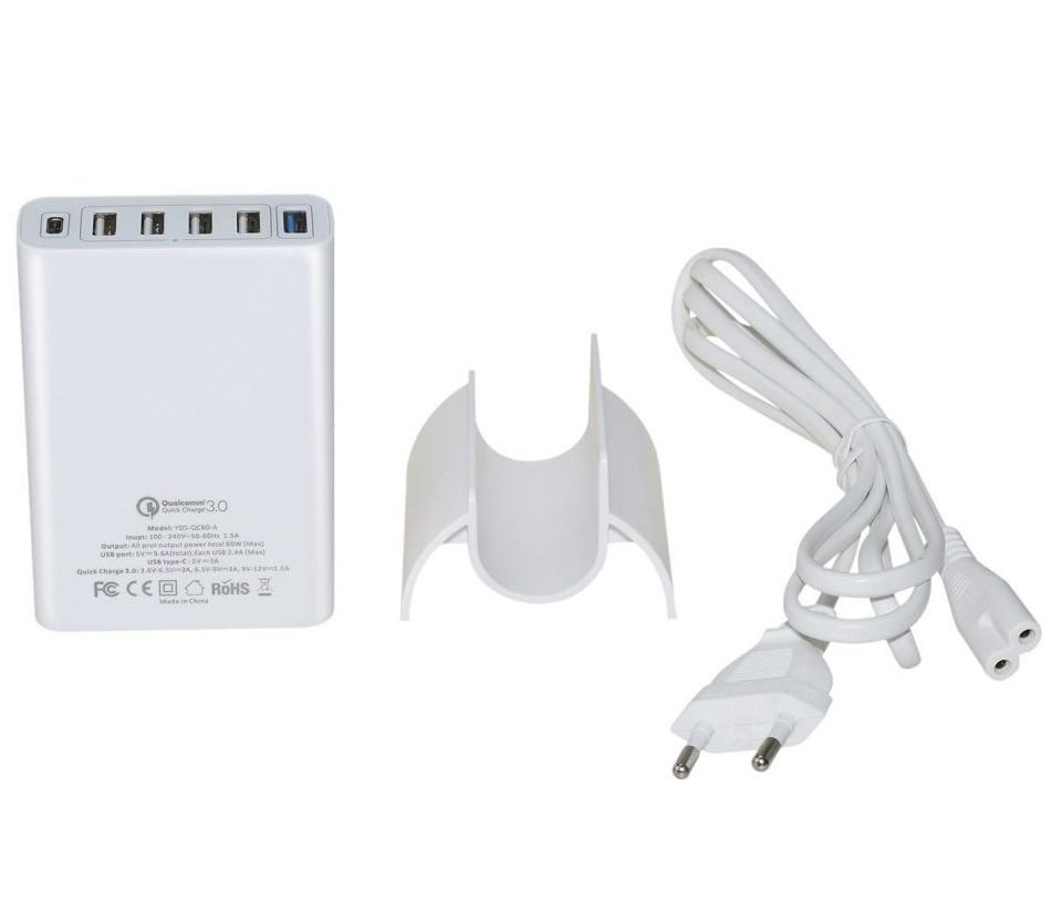 QC3.0 Type C PD 60W Charging Station - Image 5