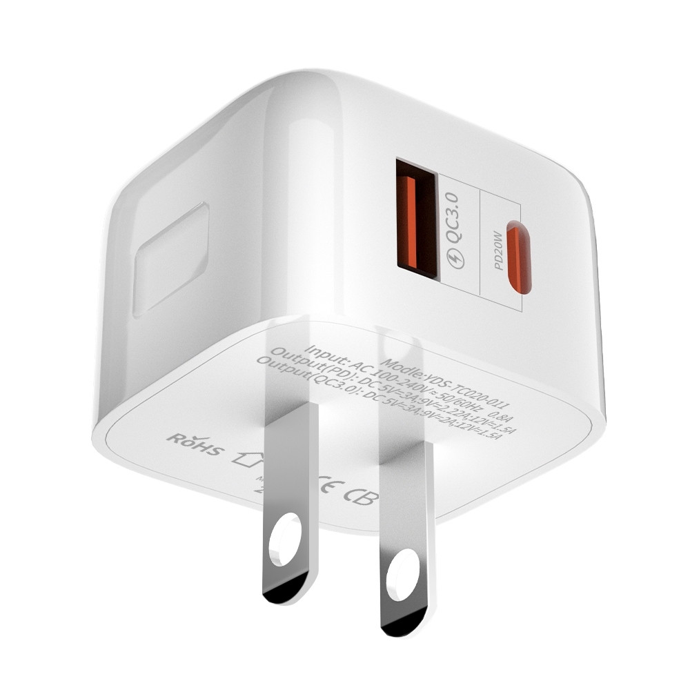 QC3.0 and Type-C 20w USB Wall Fast Charging - Image 3