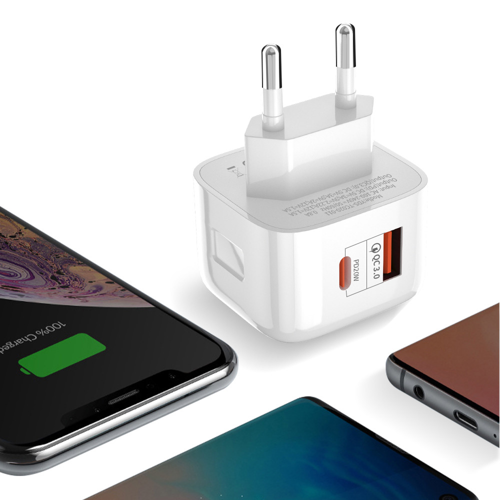 QC3.0 and Type-C 20w USB Wall Fast Charging - Image 6