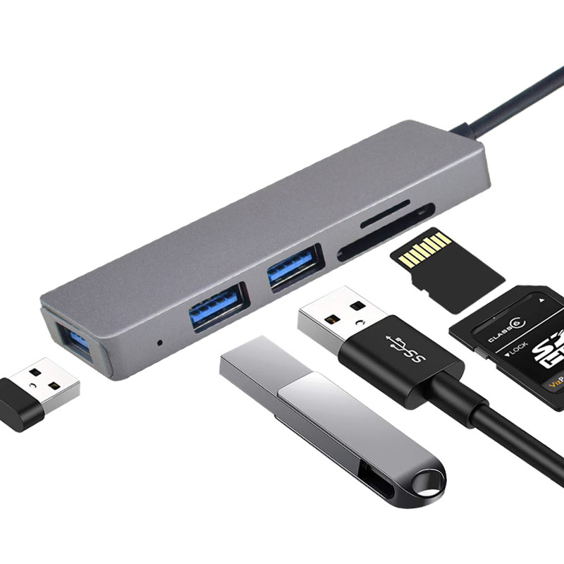 TYPE C To HDMI SD TF USB3.0 Adapter - Image 5