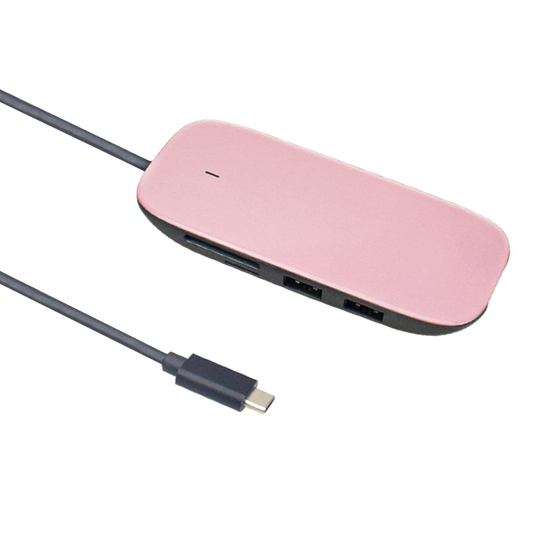 Transfer Type C To HDMI/SD/TF/USB3.0/PD/LAN Adapter - Image 3
