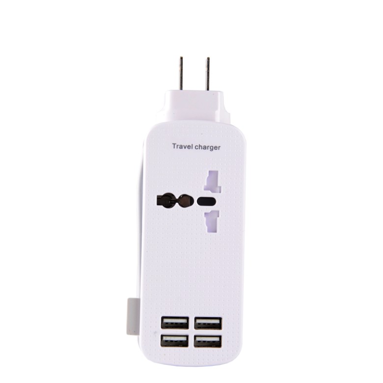 Travel Charger Outlets 5V 2.1A 4 USB Port
