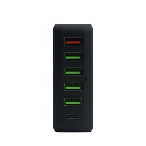 Type-C + 5 USB Smart Fast Charger