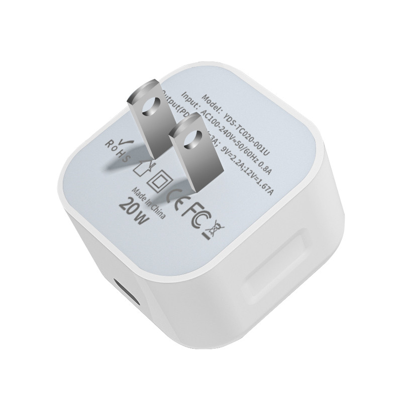 UK Plug 20W Type-C Wall Charger Power Adapter - Image 3