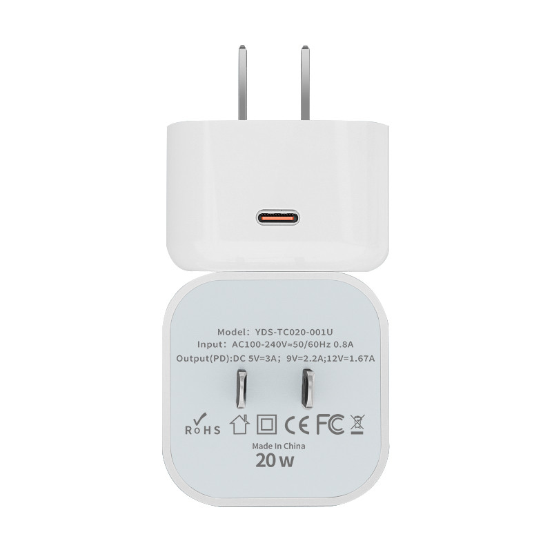 UK Plug 20W Type-C Wall Charger Power Adapter - Image 4