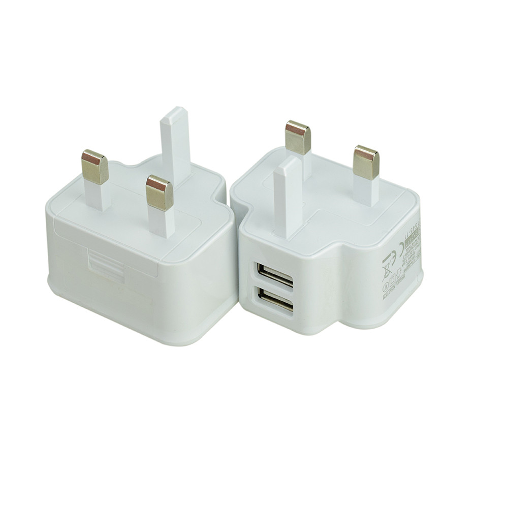 UK plug usb phone fast travel charger 5V2A - Image 2