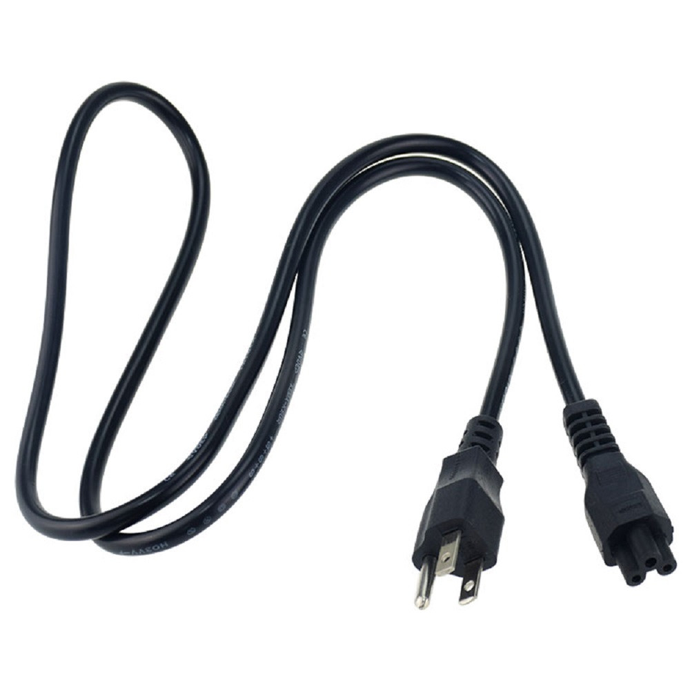 US 1.2m ac cable IEC-60320 C5 to NEMA5-15P - Image 2