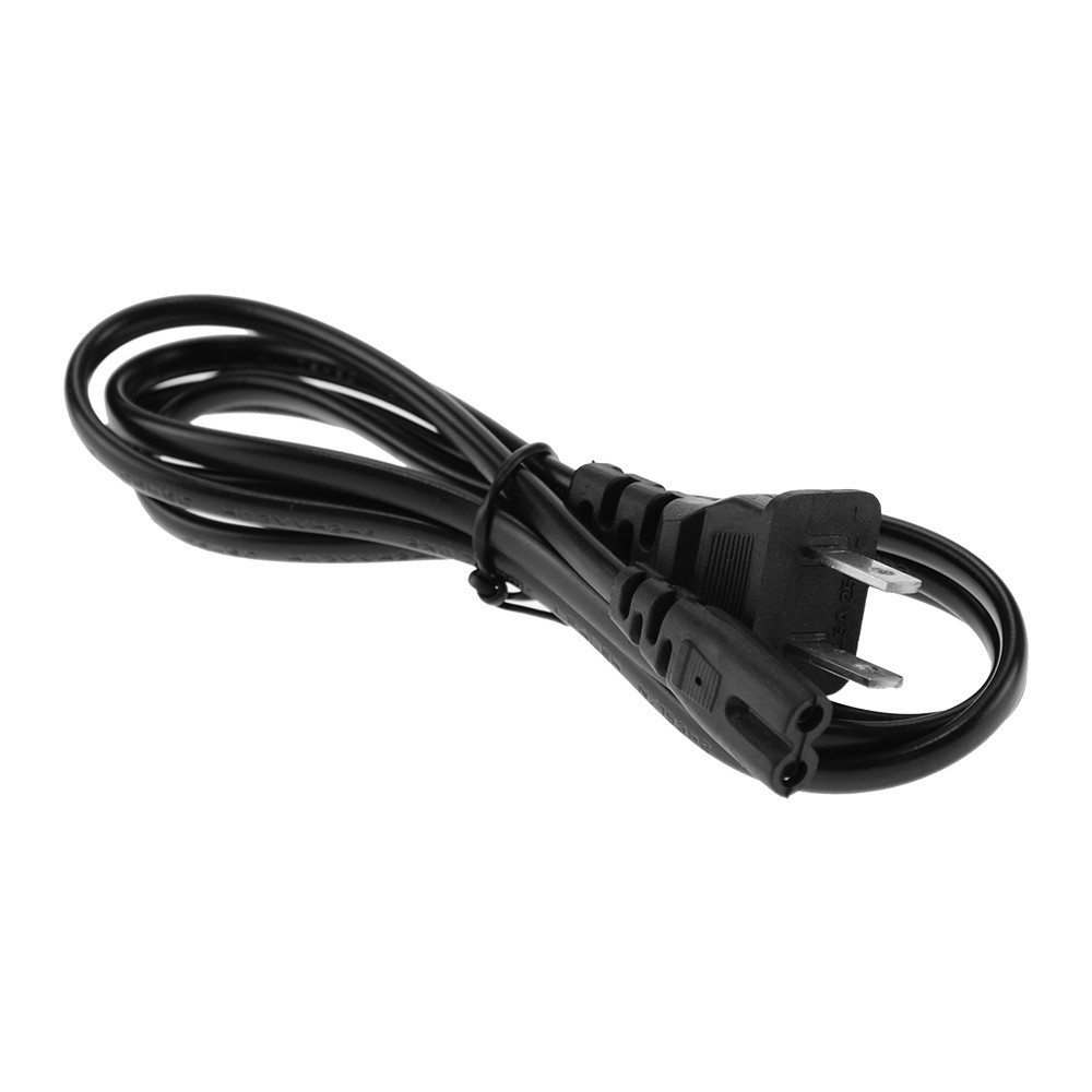 US AC power cord 1.2m NEMA1-15P to IECC7 - Image 4