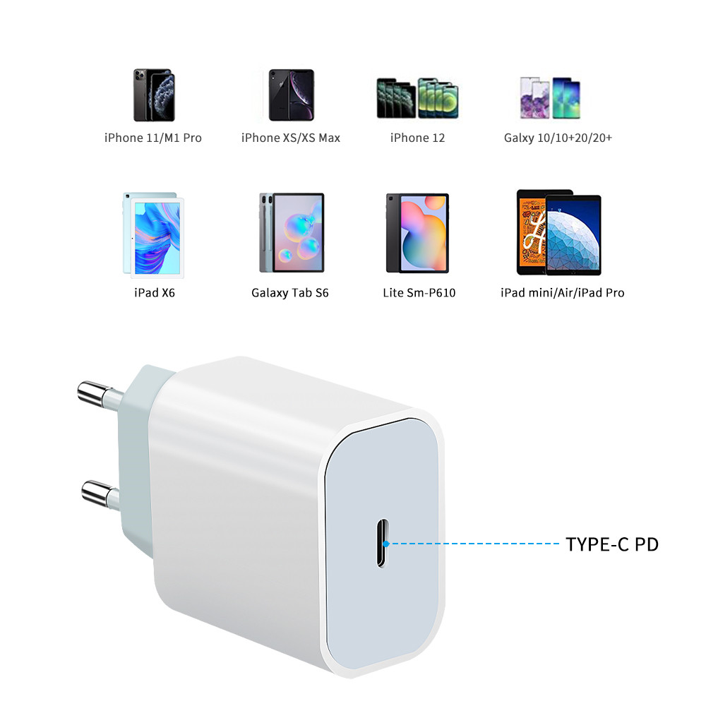 USB C Fast 18W Wall Charger Adapter - Image 3