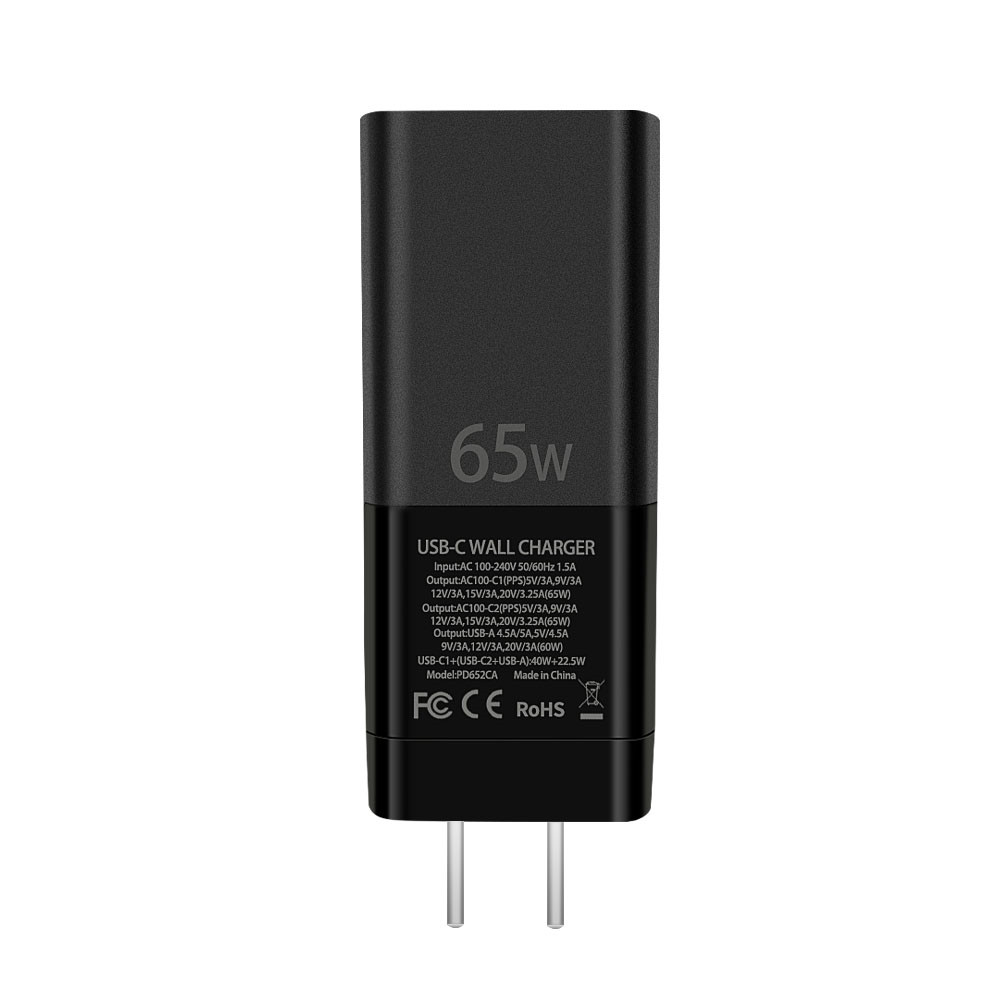 USB C PD Wall Charger 65W Foldable plug - Image 6