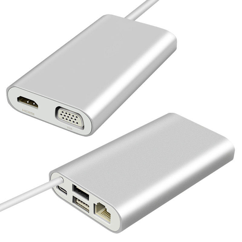 USB C TO HDMI/VGA/PD/USB3.0 Type-c Adapter - Image 5