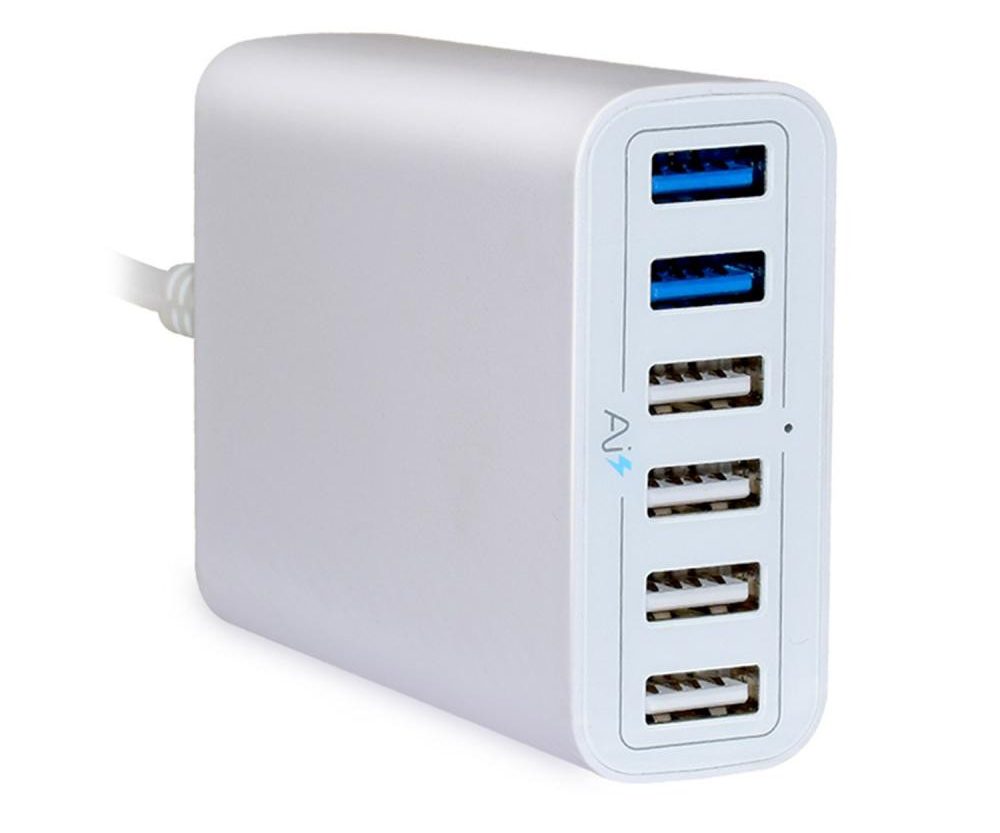 USB QC3.0 Fast Charging 6 Port Charger - Image 4