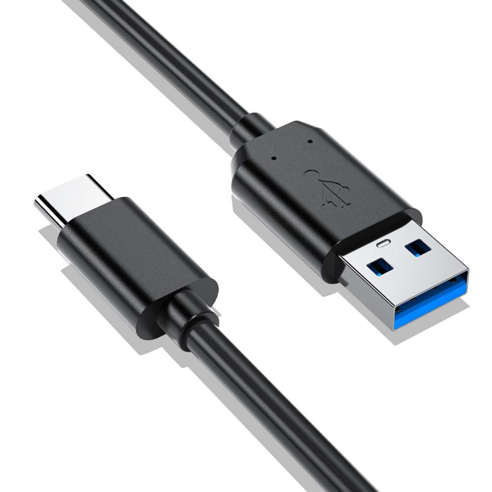 USB to Type-C PD Data Cable 1M/2M White/Black - Image 2