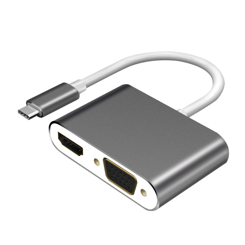USB3.0 Type-C HUB TO HDMI(4K) and USB-C Adapter - Image 2