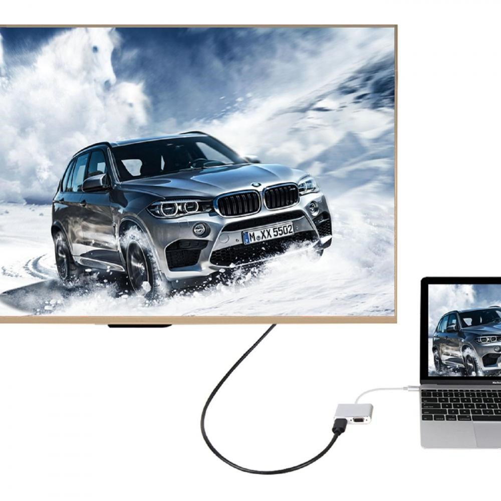 USB3.0 Type-C HUB TO HDMI(4K) and USB-C Adapter - Image 3