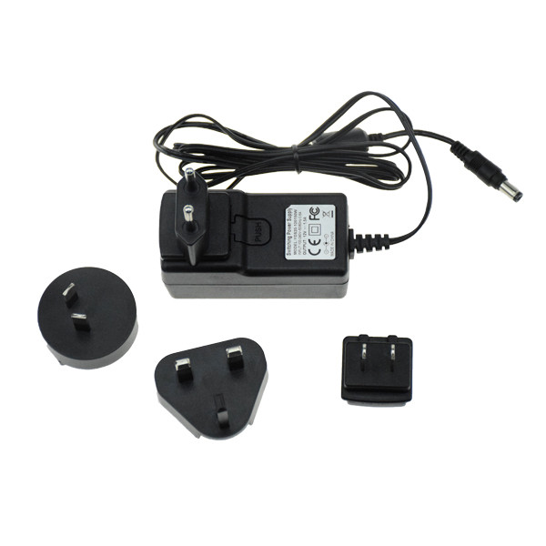 Wall Battery Charger 12V 1A with Interchangeble Plug - Image 2