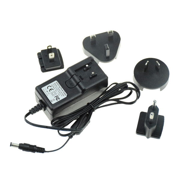 Wall Battery Charger 12V 1A with Interchangeble Plug - Image 4