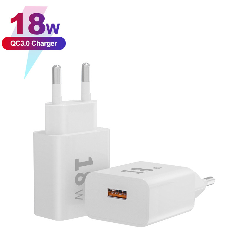 Wholesale 18W QC 3.0 USB Cellphone Fast Charger - Image 3