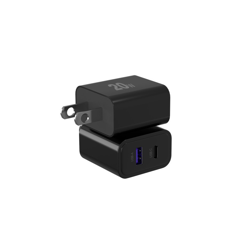 Wholesale 2-Port QC3.0 Type-C USB Wall Fast Charger - Image 5