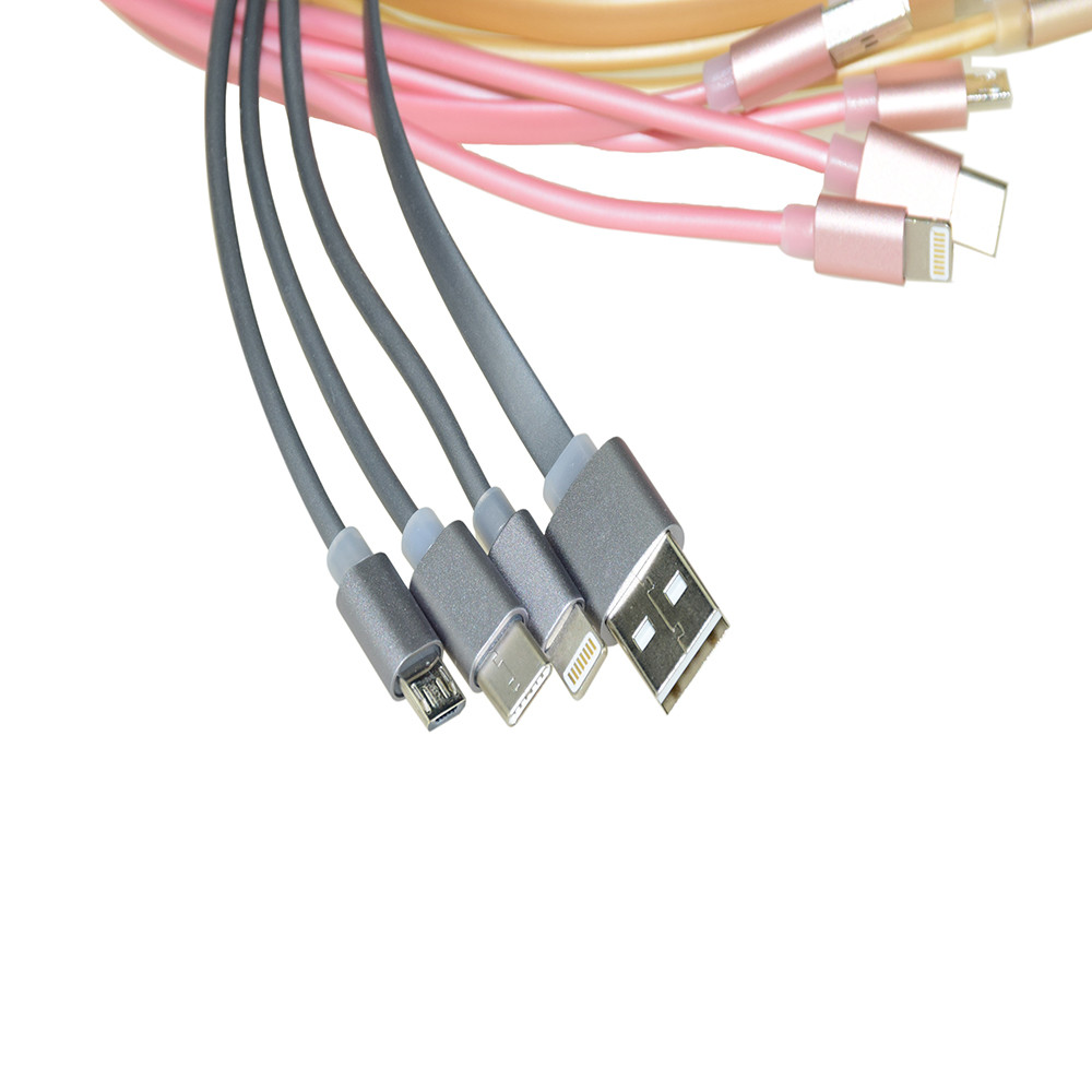 charger 3 in 1 usb cable data - Image 2