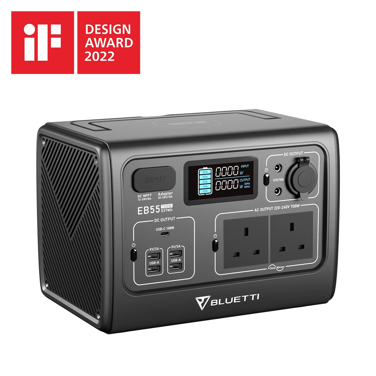 EB55 | 700W | 537WH PORTABLE POWER STATION - Image 3
