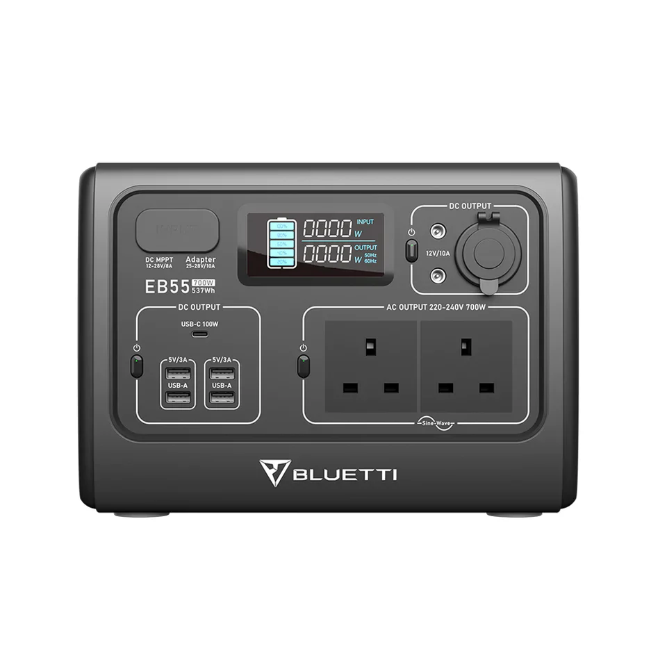 EB55 | 700W | 537WH PORTABLE POWER STATION