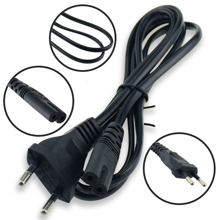 european standard 2 pin ac power cord - Image 2