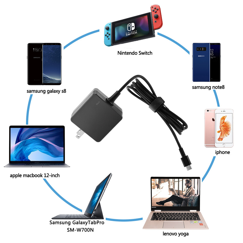 laptop Type C Charger 30w For Samsung Chromebook - Image 5