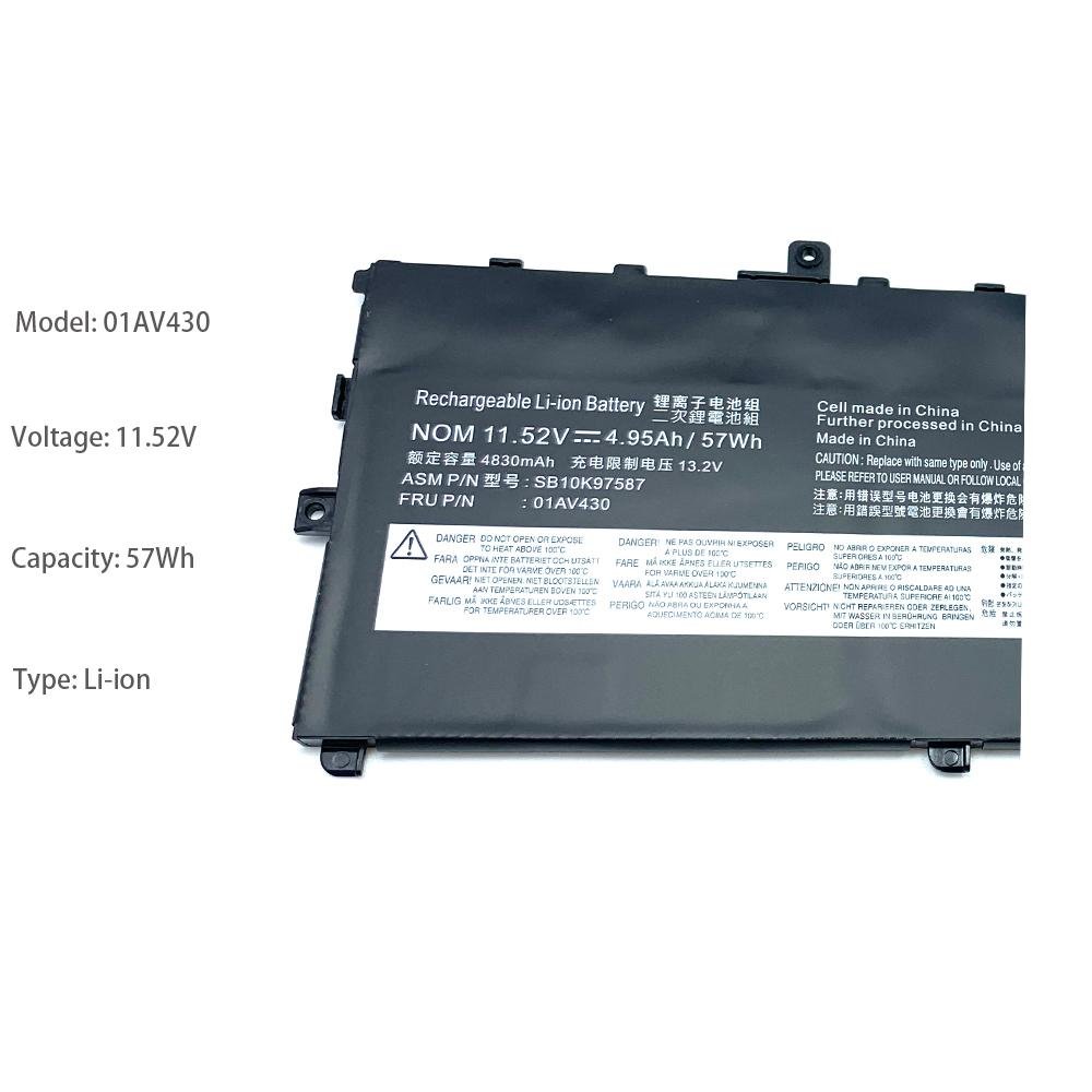 Replacement Laptop Notebook Battery 01AV430 - Image 6