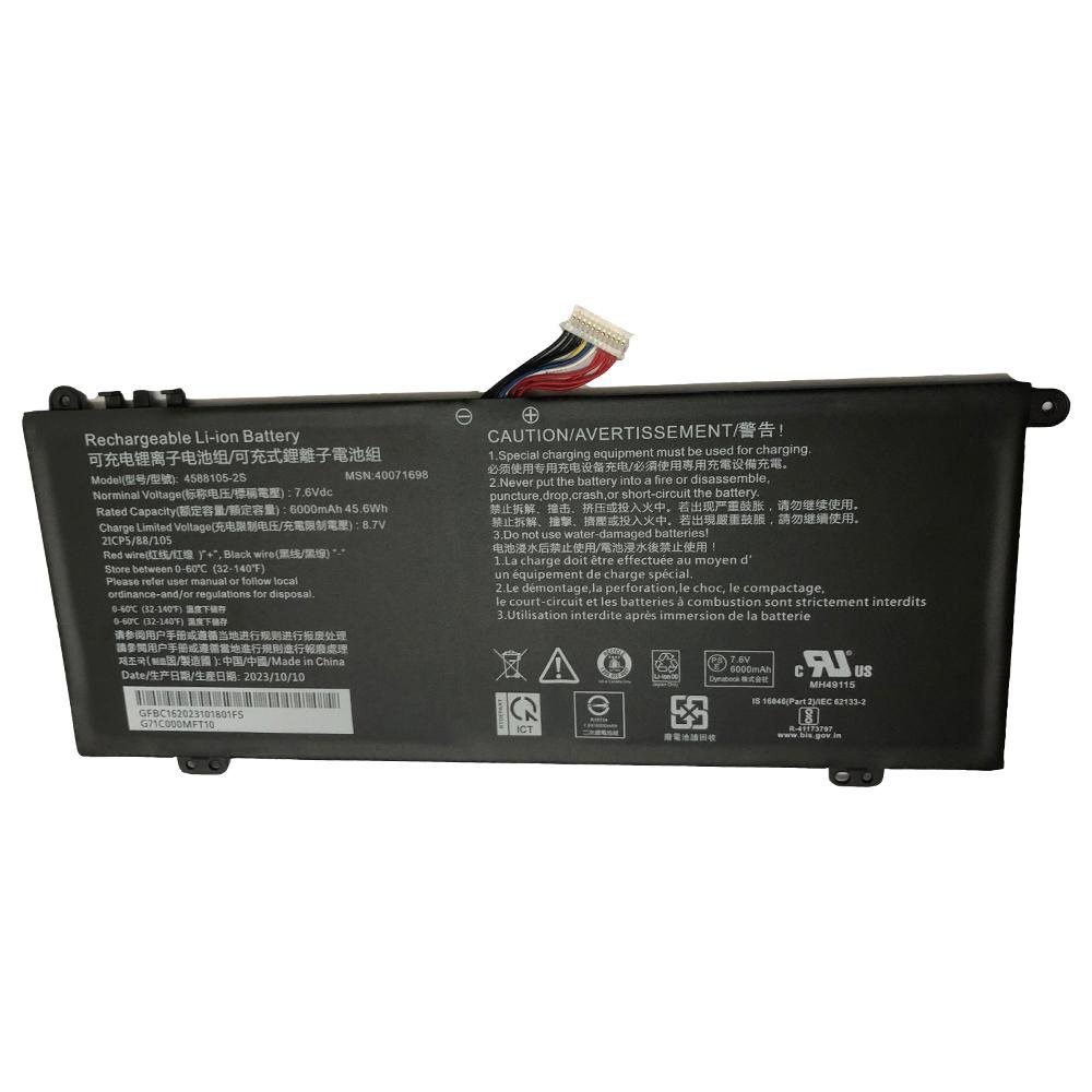 Replacement Laptop Notebook Battery 4588105-2S - Image 2